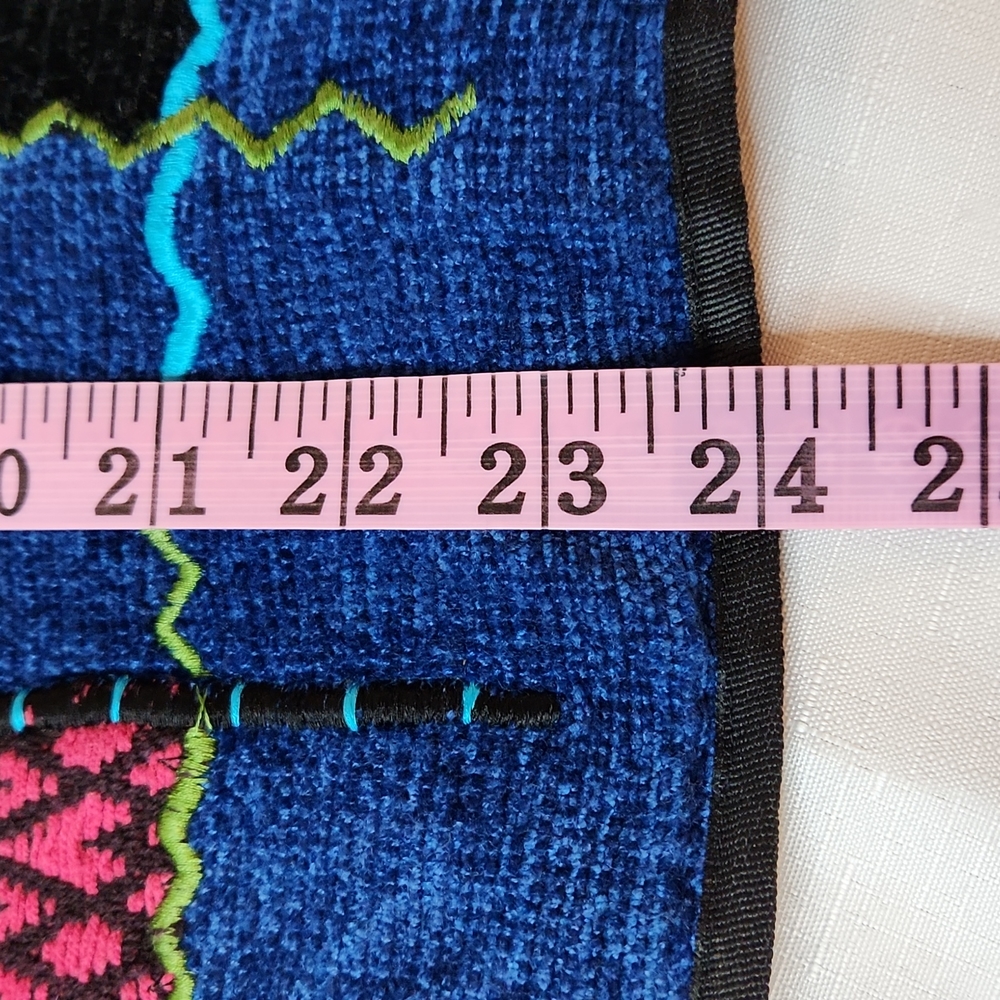 Allure Vintage Patchwork Cardigan Sweater. Size L - Picture 12 of 13